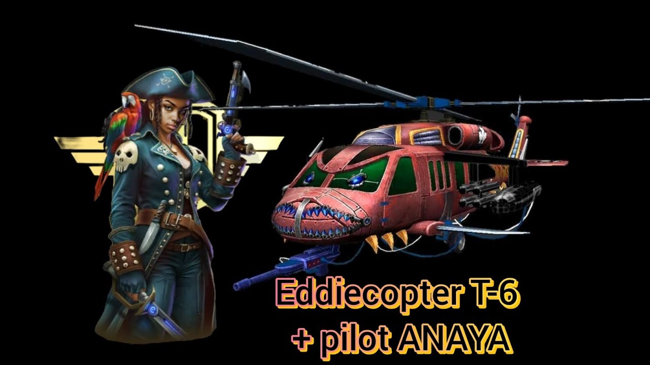 Eddiecopter T-6 + Pilot Anaya 