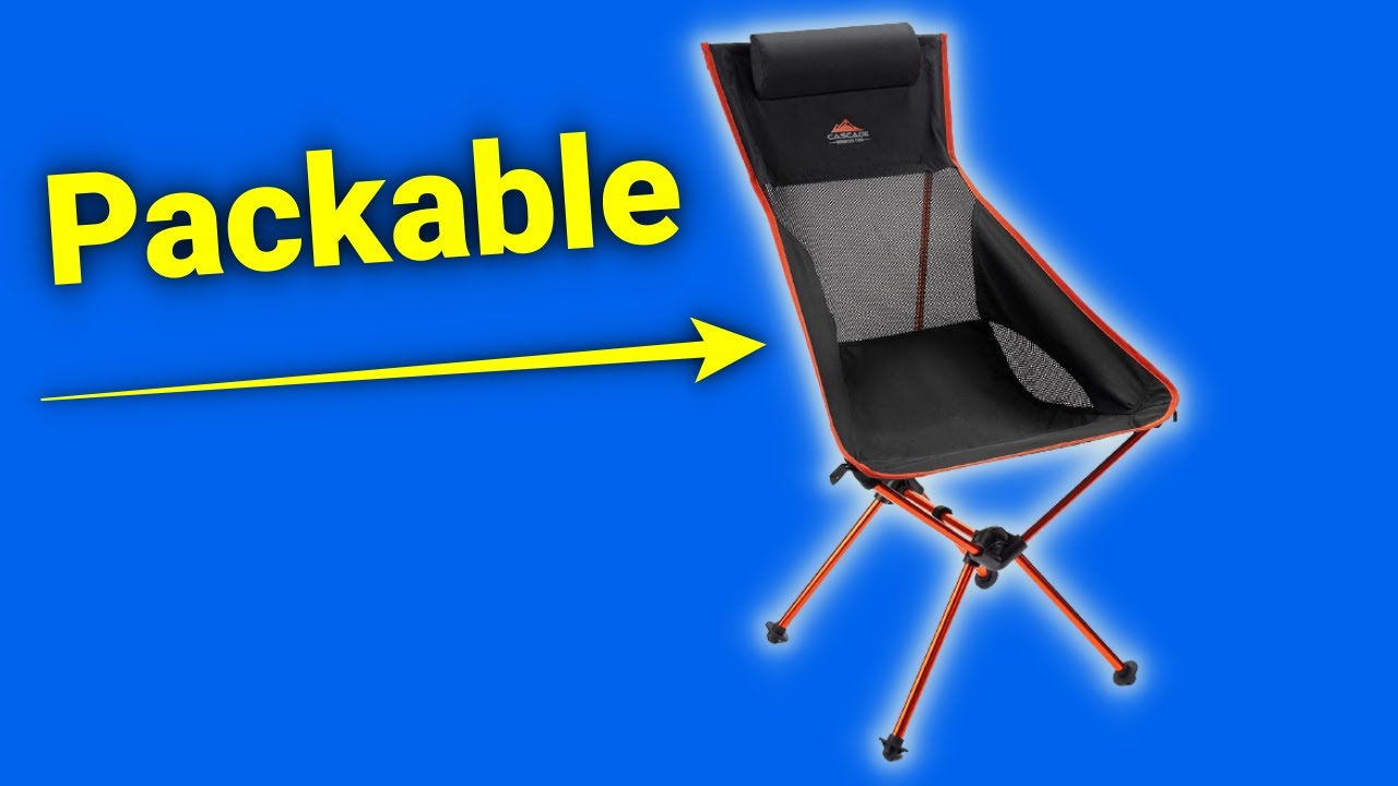Cascade Lightweight Camping Chair Overview, Assembly, and First Impressions