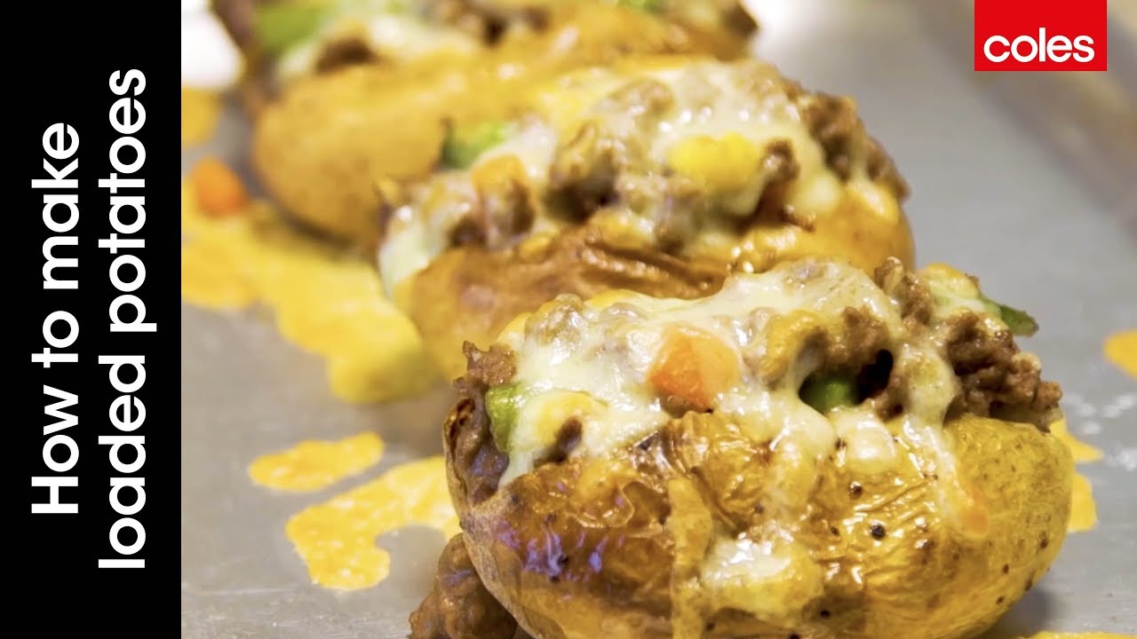This is how to make loaded potatoes