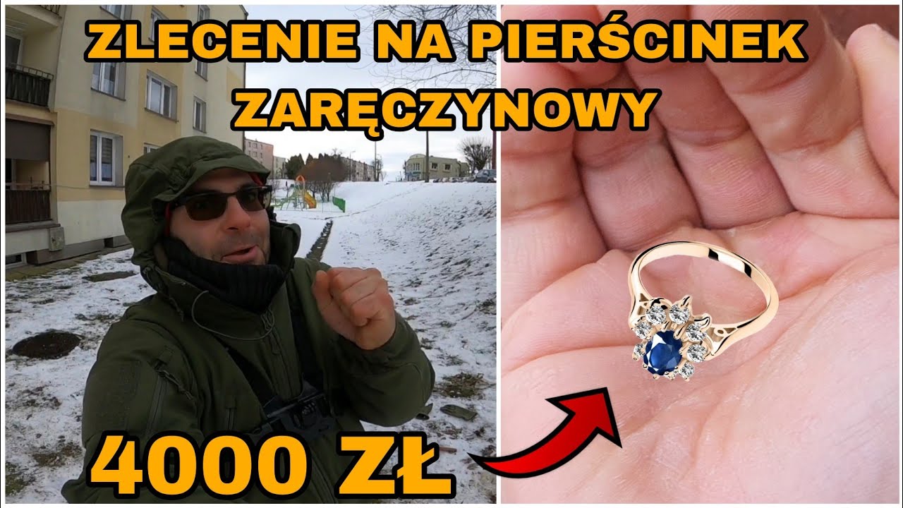 Zsunął się jej z palca i przepadł w śniegu! DETEKTORYSTA ZA NIECAŁE TRZYSTA! Odc.1