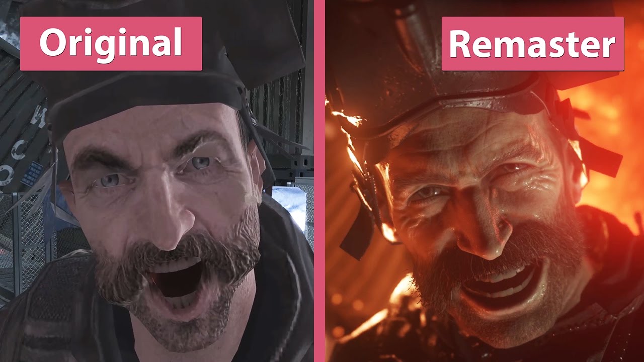 Call of Duty Modern Warfare – Original vs. Remastered Graphics Comparison
