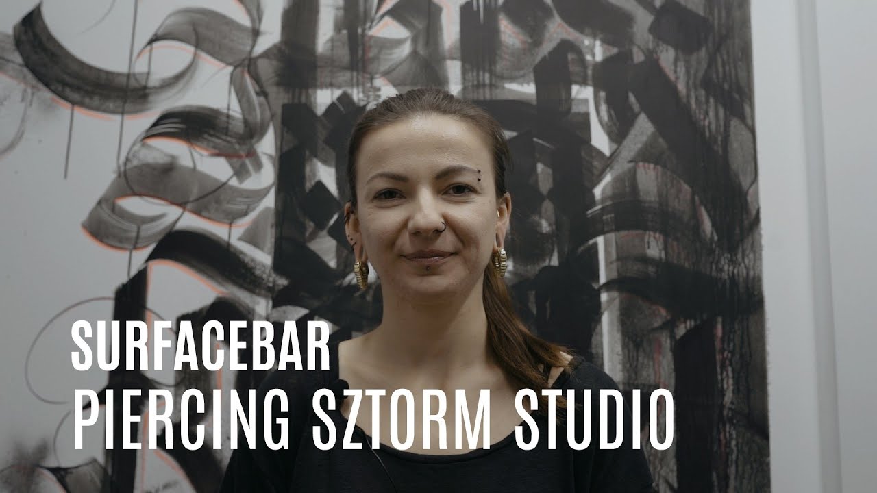 Surface piercing - Sztorm Tattoo Studio