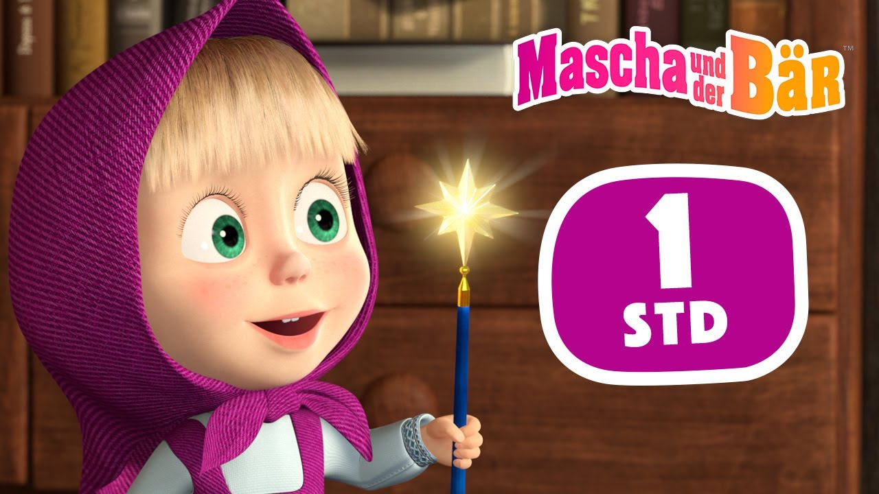 Mascha und der B&auml;r 🐻 Lern Magie mit Mascha! 🔮 Sammlung 29 🎬 1 Std 🐻 Masha and the Bear 2022