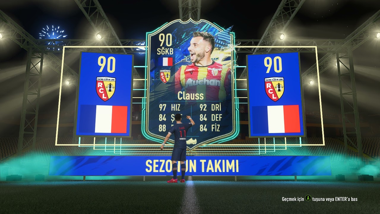 FIFA 21 FUT 90 Clauss TOTS