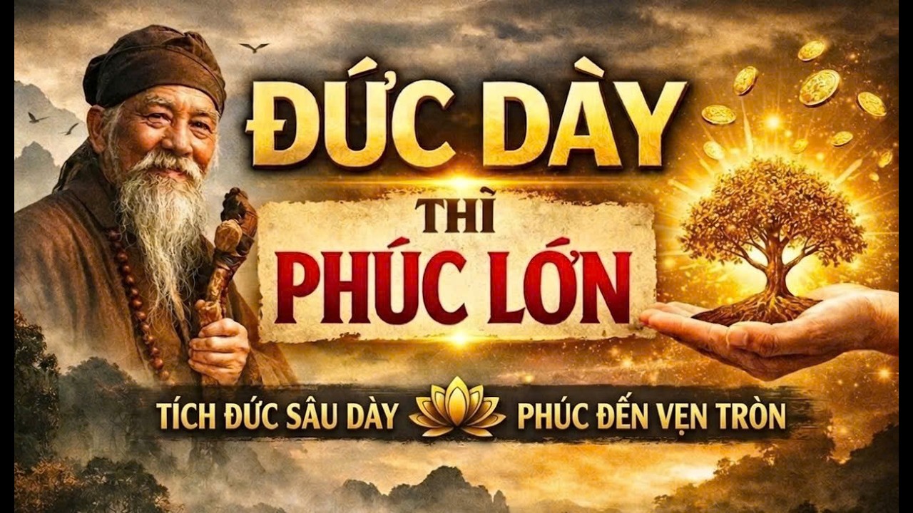 ĐỨC DÀY THÌ PHÚC LỚN – ĐẠO LÝ SỐNG KHIẾN NGƯỜI XƯA CẢ ĐỜI BÌNH AN