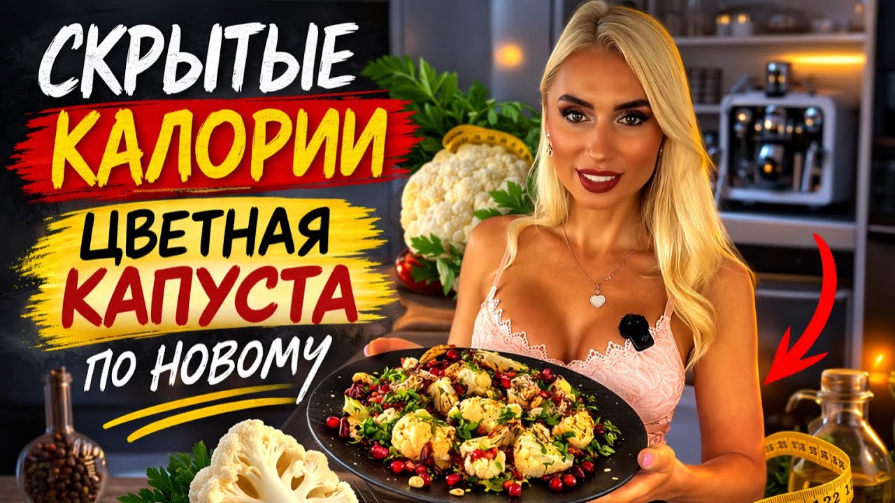 Где прячутся калории ❓❗️Очень вкусный рецепт цветной капусты, готовить всем❗️