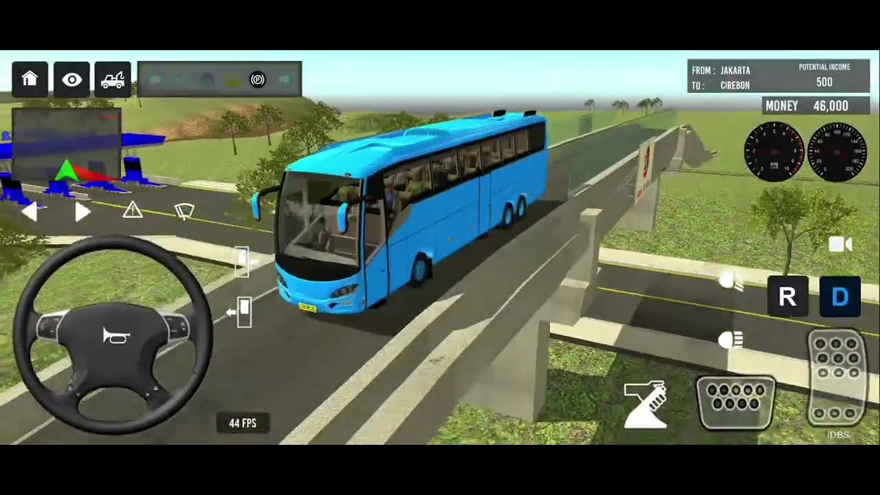 Indonesia Coach bus driving | Euro bus simulator 2026 Android gameplay #game 1 Part 64
