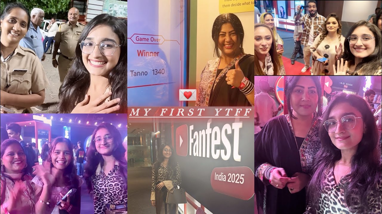 My first YTFF 2025❤️🥰 #saamiyashahid #zidaanshahidaly #ytff 
