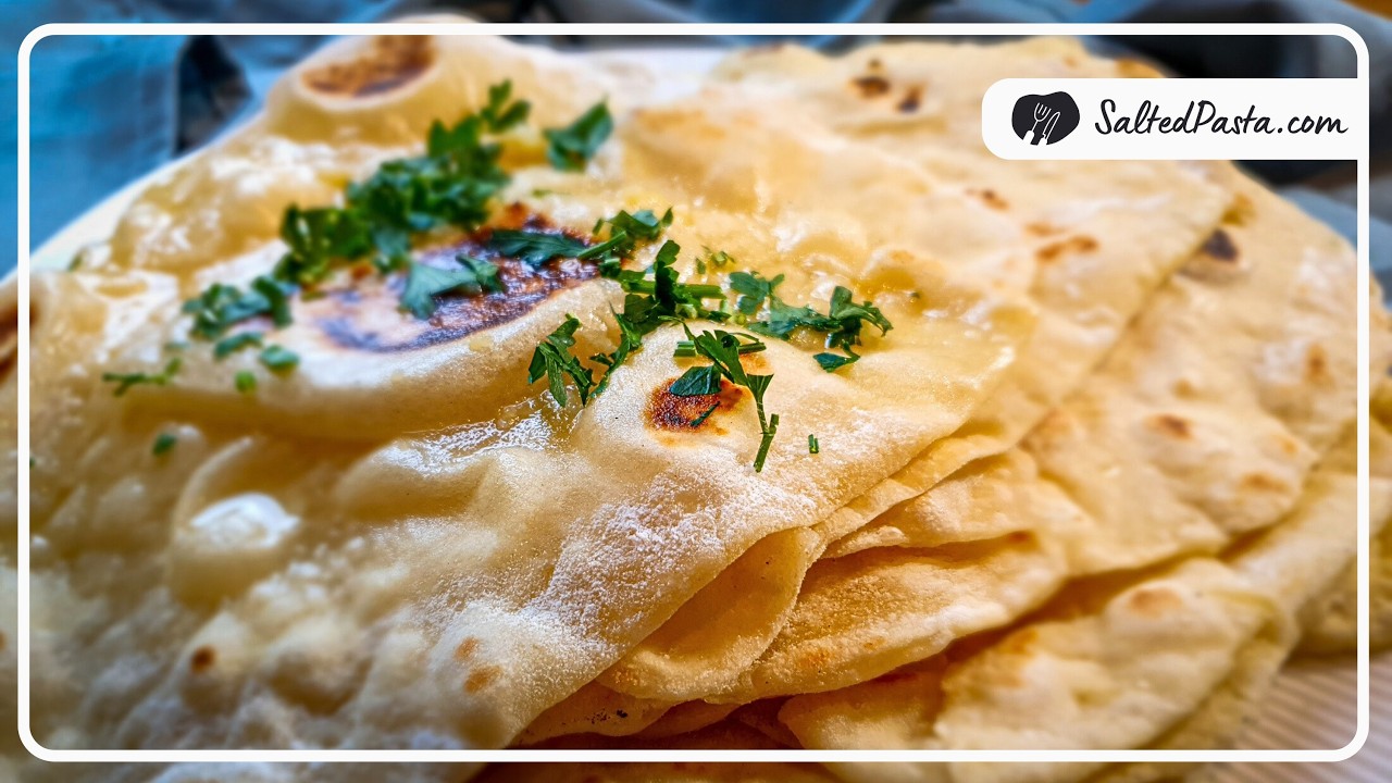 Chlebki Naan - łatwy przepis i tylko 5 składników!