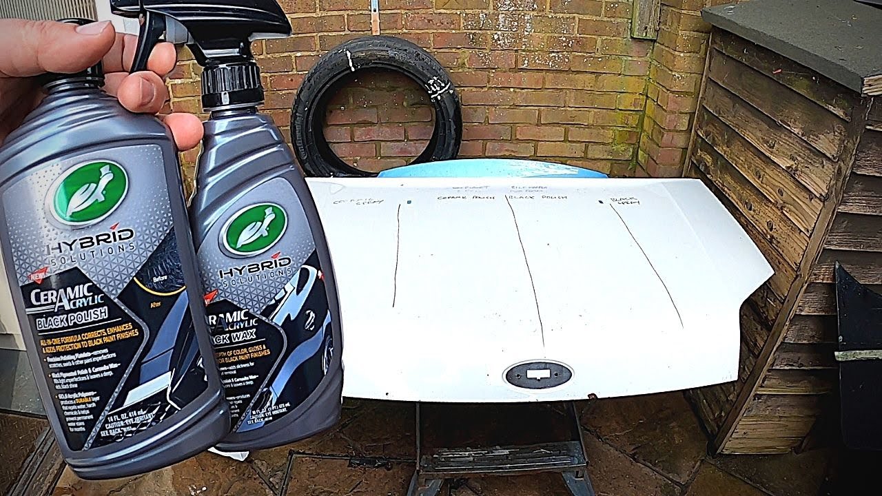 Turtle Wax Black Ceramic V Turtle Wax Normal Ceramic | Tested on White paintwork