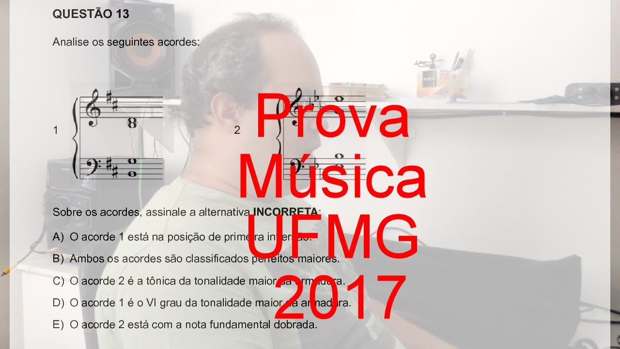 Prova Música UFMG 2017