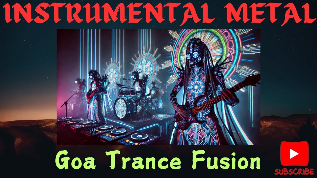 🔮 Psychedelic Riffs: Instrumental Goa Trance Metal Fusion  🎸
