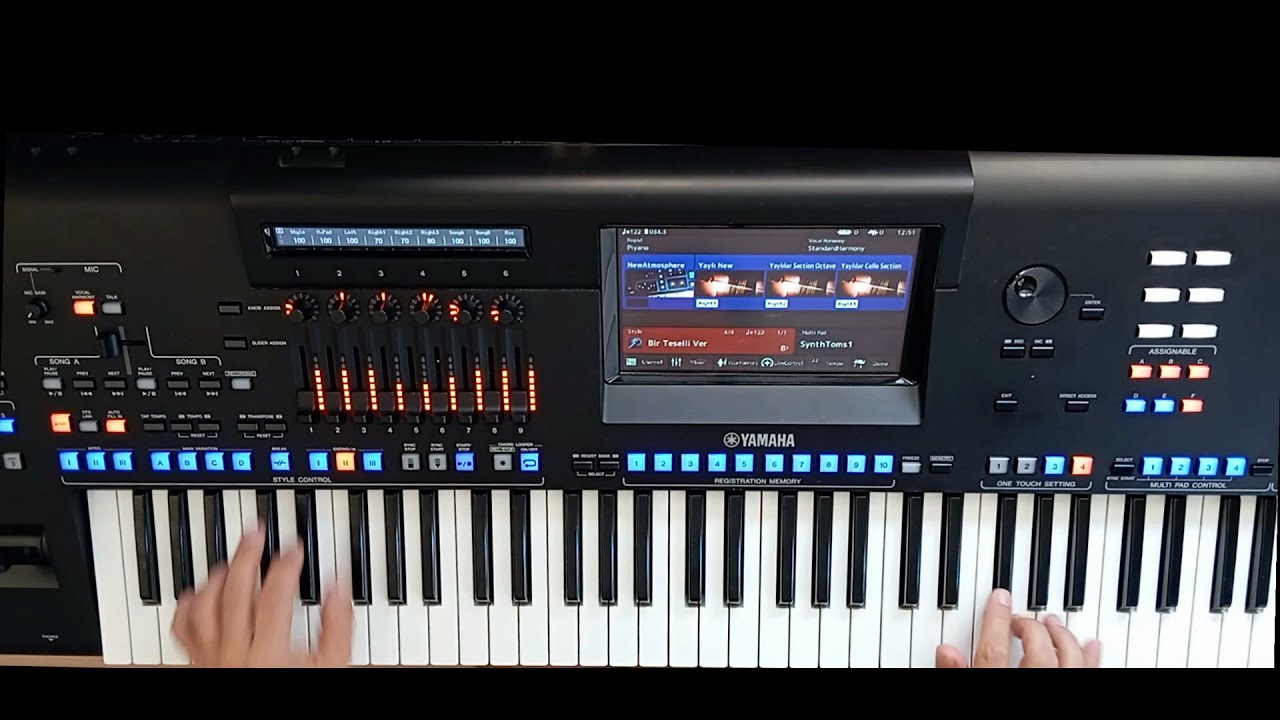 Karışık Kaset Pack Yamaha PSR A 5000 - SX - Genos Series