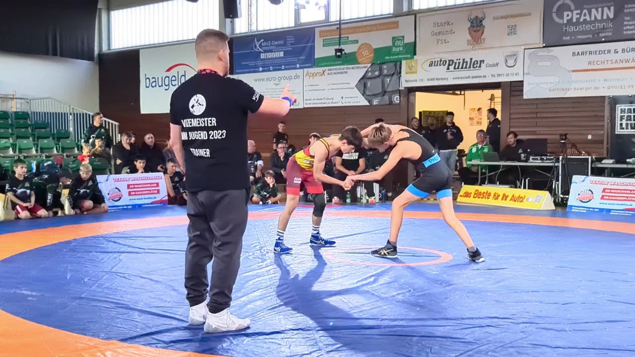 WRESTLING RINGEN.BEZIRKSOBERLIGA MITTELFRANKEN SCHÜLER 2024. SV JOHANNIS NÜRNBERG - SC OBERÖLSBACH
