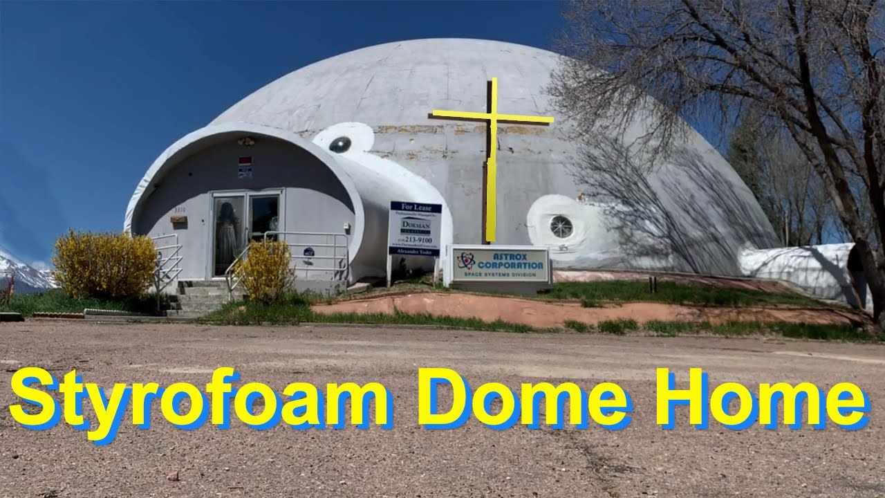 Styrofoam Dome Home Becomes A Derelict Biodome - Is It Too Durable?
