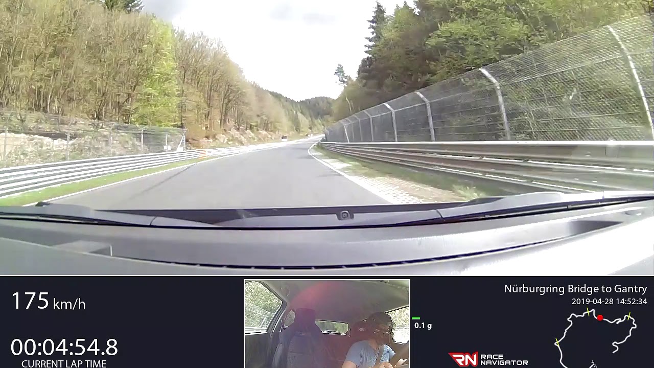 Nürburgring Suzuki Swift Sport zc33s BtG 8:29min, first round 2019