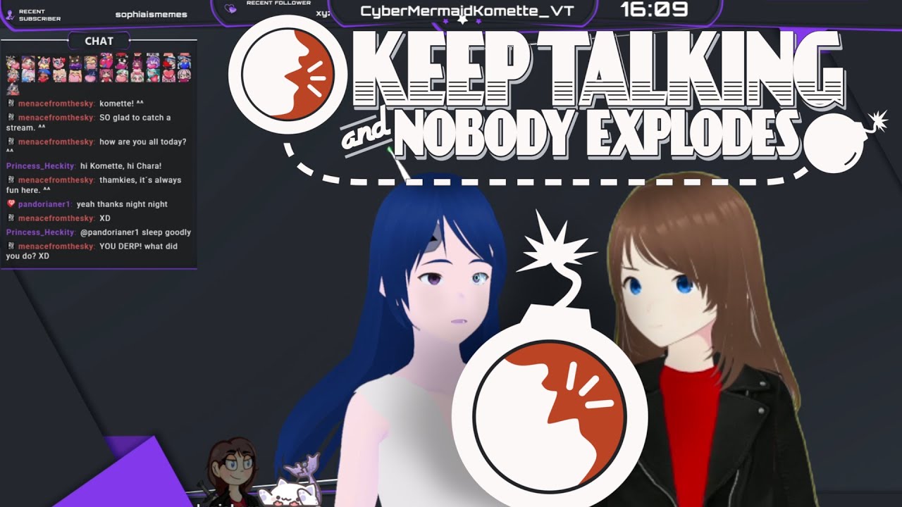 1) KTANE RAP @LuxiChara and I talk and don't explode! Leaving off all the obvious jokes here!