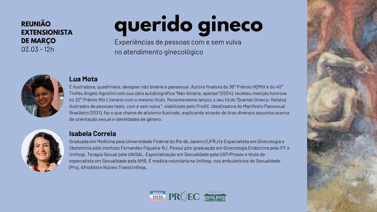Reunião Extensionista Mensal do Núcleo TransUnifesp - Março/2026