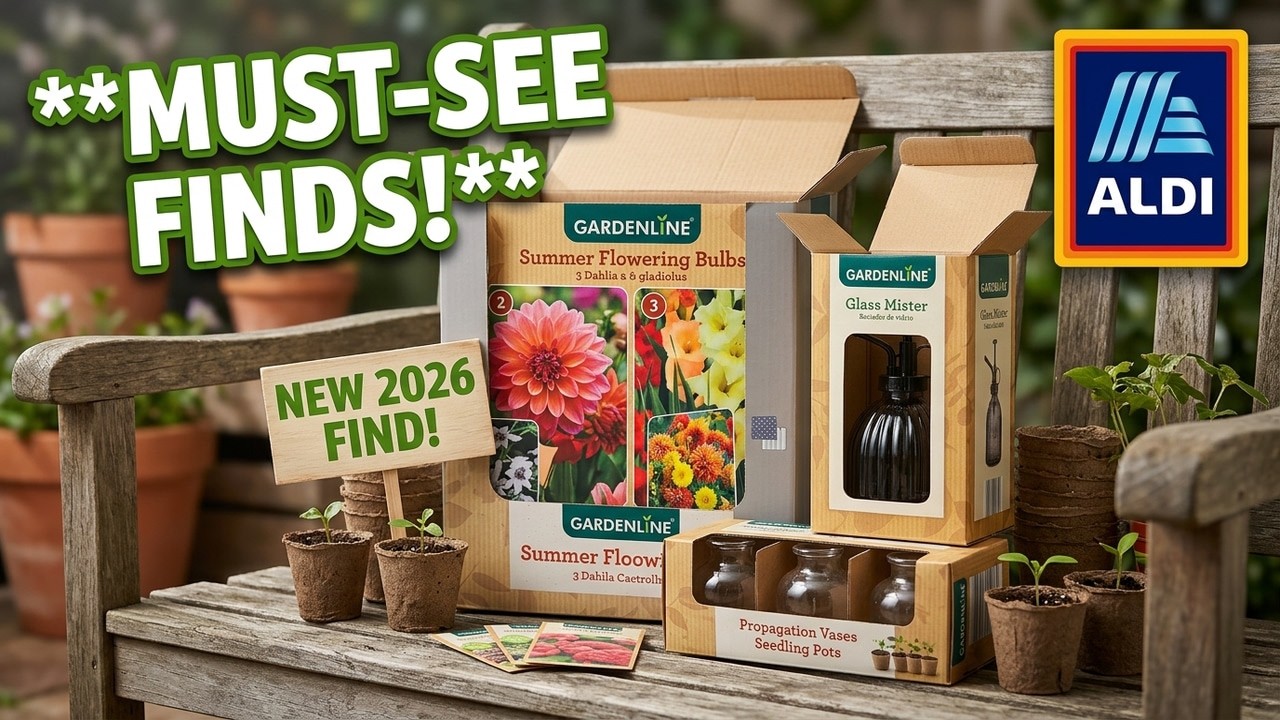 Aldi Just Dropped THESE Gardening Items | Spring 2026 Haul