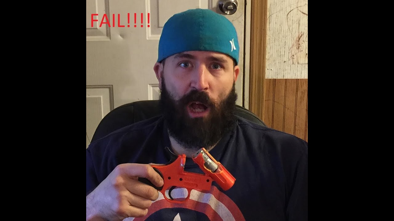 Homemade Handgun FAIL