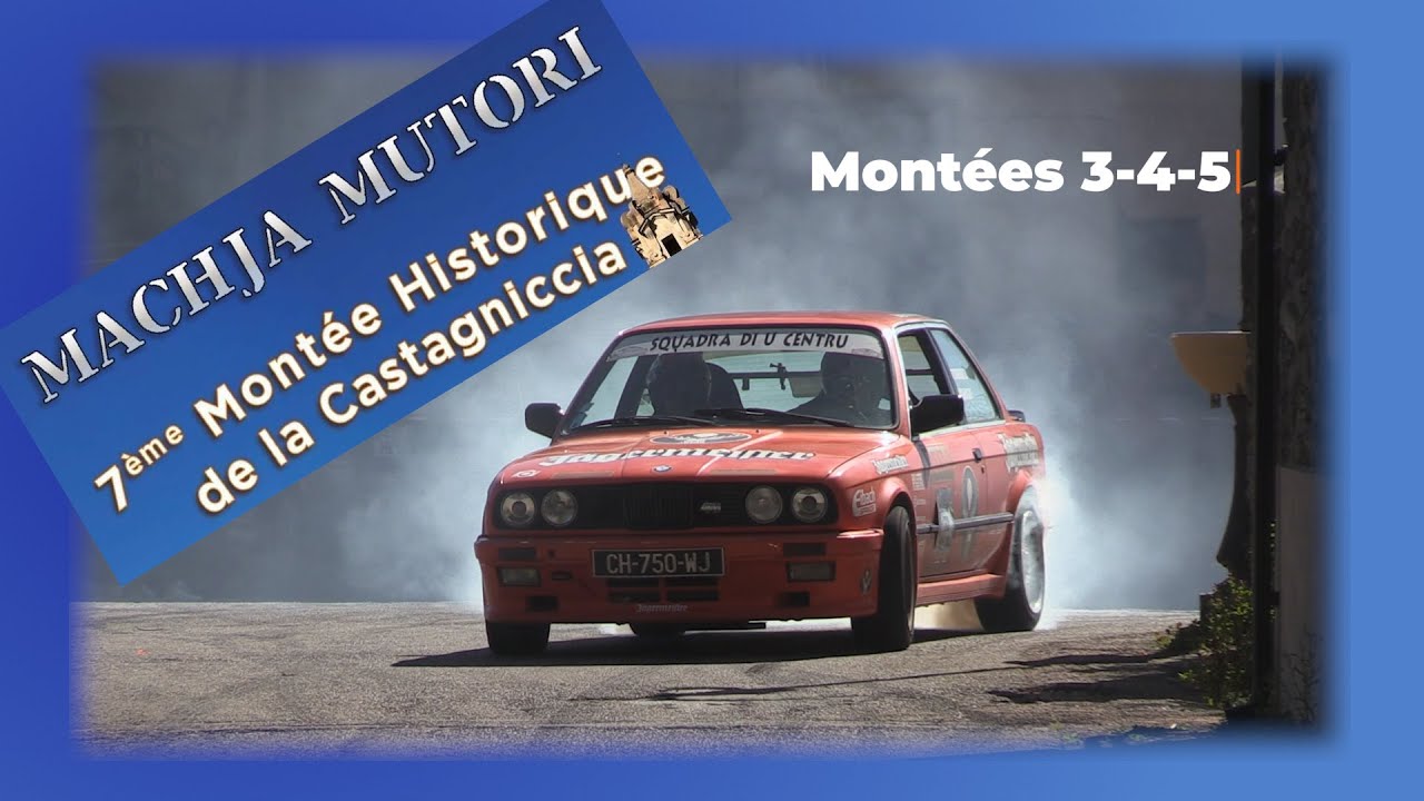 7eme Montée Historique de Castagniccia-La Porta 2023-Montées 3-4-5 #Show #Mistakes #drift