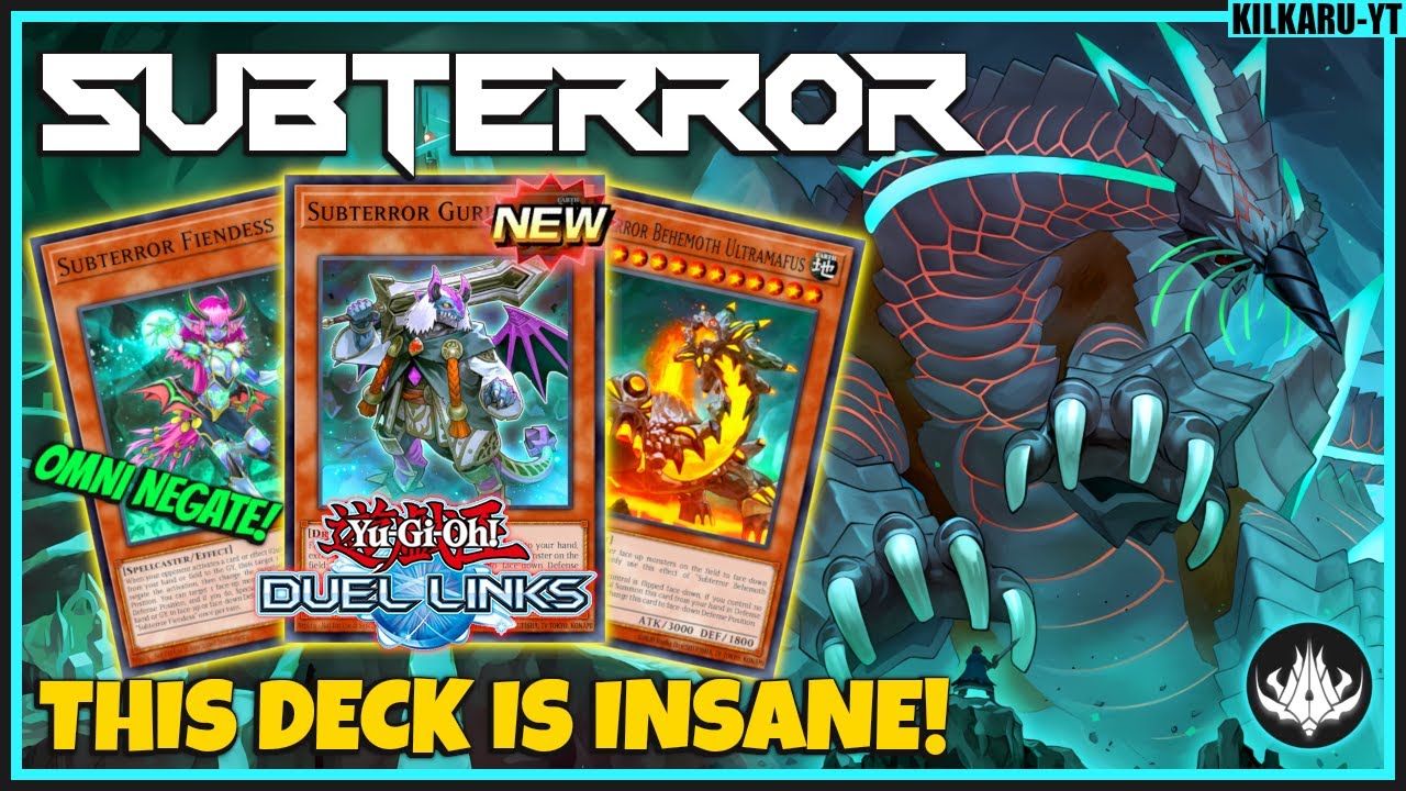 SUBTERROR DOMINATES DUEL LINKS! 🔥 NEW SUPPORT IS TOO STRONG💀 | KOG Climb (March 2025)