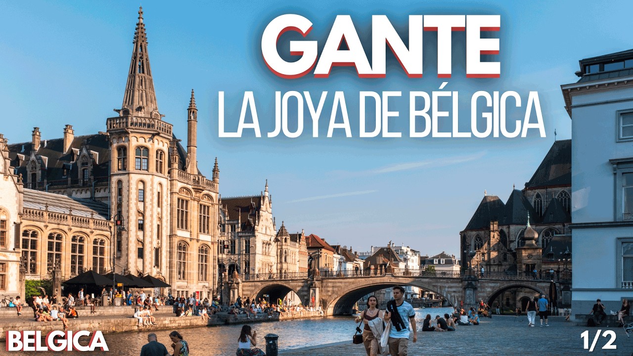 Gante en 4 DÍAS 🇧🇪 P1 | Ruta de Fotografía por la Ciudad Medieval | Bélgica