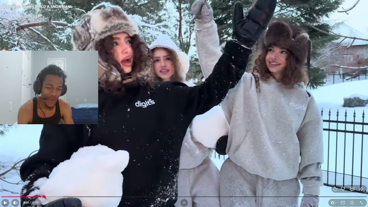 THEY KILLED FROSTY! | Kalogeras Sisters BUILD A SNOWMAN! [Reaction]