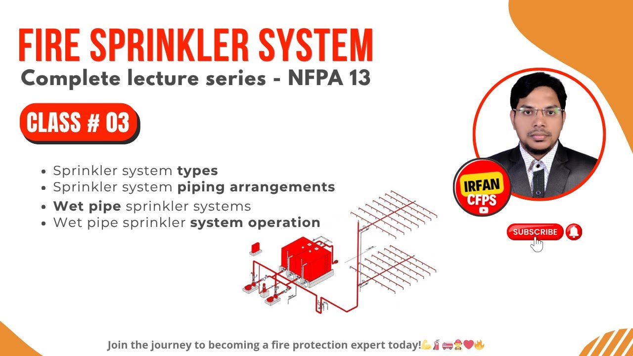 Wet Pipe Sprinkler Systems Made Super Easy!