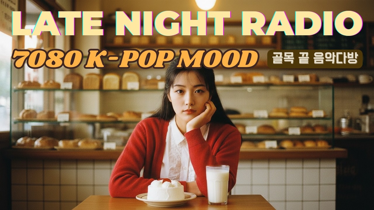 7080 K-POP Late Night Radio 📻｜Playlist 08｜베이커리 데이트 · Bakery Date