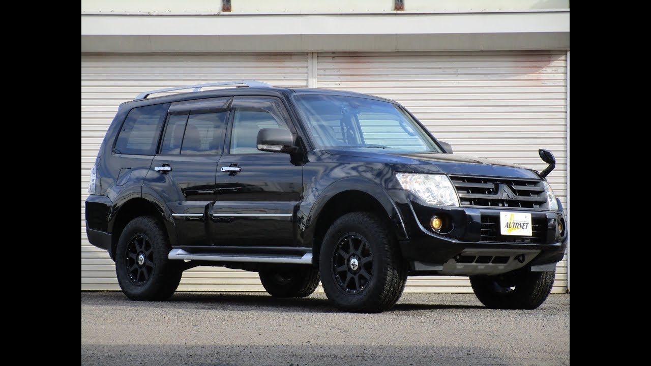 平成20年 三菱 パジェロ【4WD ロング スーパーエクシード】サンルーフ ルーフレール XTREME-J17AW JAOSリフトアップ パワーシート シートヒーター  オートネット 新潟 中古車情報
