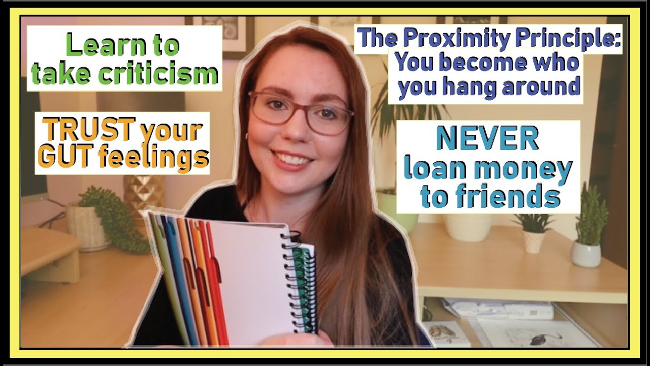 Advice to my younger self, starting university