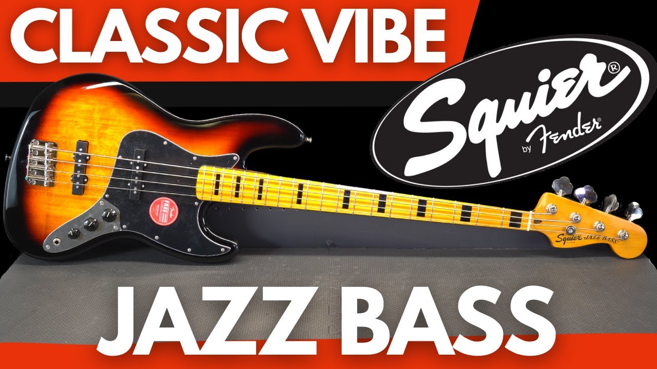 Squier Classic Vibe 70's JAZZ BASS (полная демоверсия)