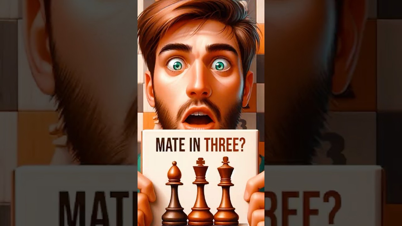 &iquest;Sabr&iacute;as dar el mate en 3 jugadas? #shorts  #chess #ajedrez #principiantes #calculomental