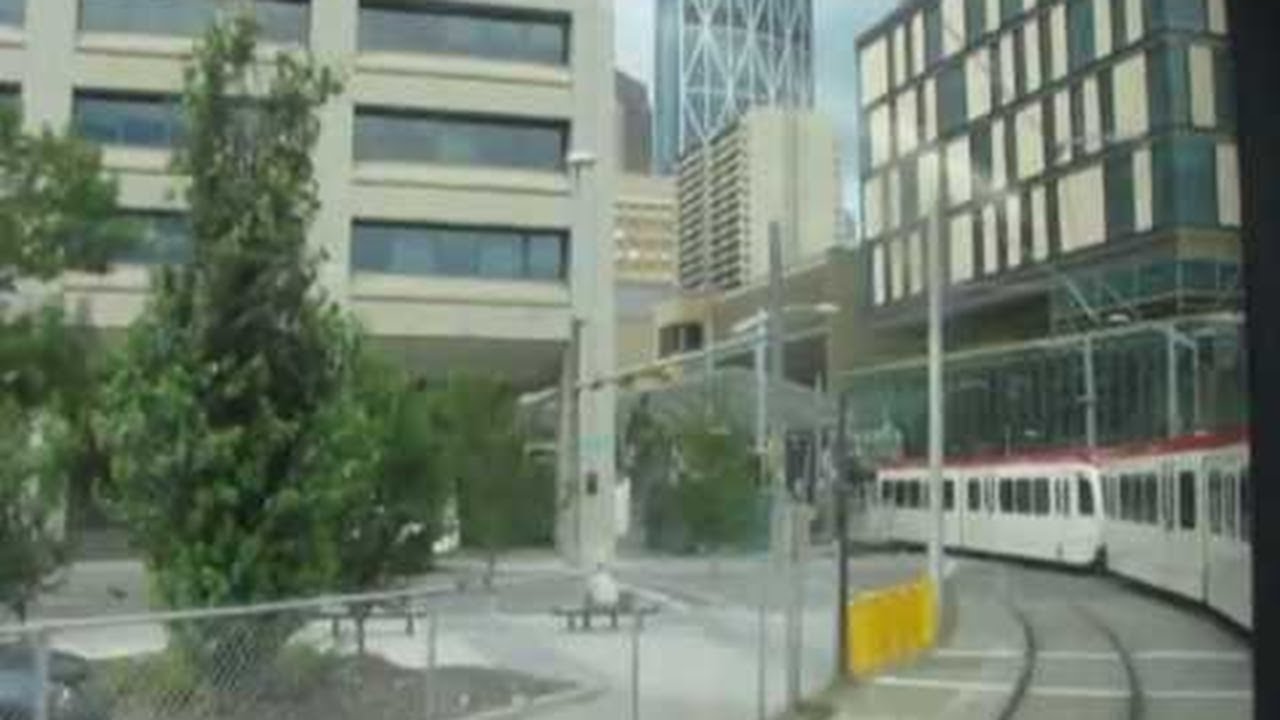 Calgary LRT (C-Train) ride from Erlton/Stampede to City Hall | 2012
