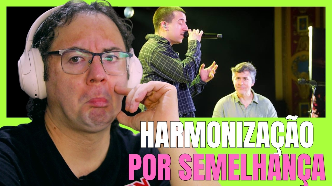 Poesia em dupla - JOÃO PEDRO PAIS e FERNANDO DANIEL cantam MENTIRA - Reação de músico brasileiro