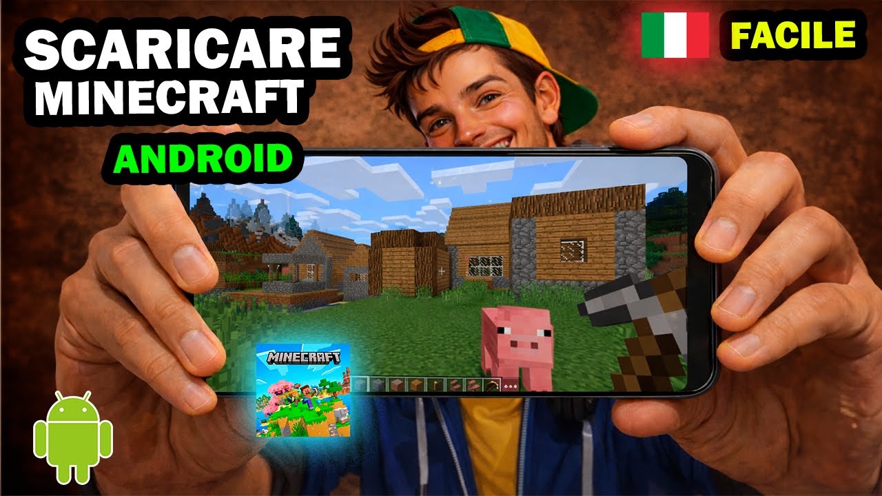 ✅ COME SCARICARE MINECRAFT GRATIS PER QUALSIASI CELLULARE ANDROID ULTIMA VERSIONE 2026