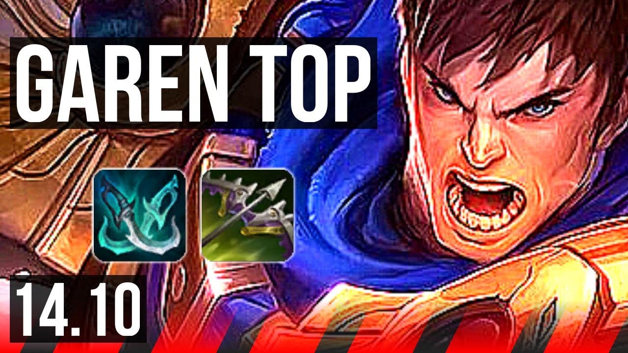 GAREN vs DARIUS (TOP) | 900+ games | EUW Master | 14.10
