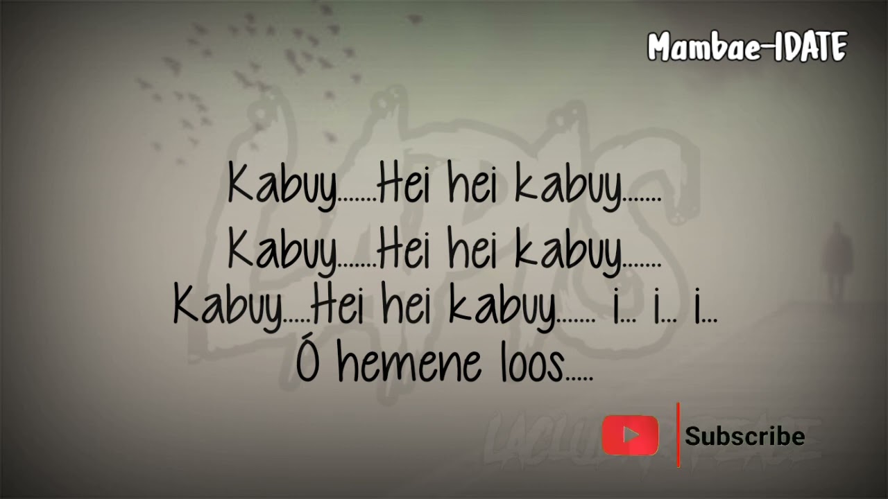 LIRYC LAGU IDATE(Litto Ntt) KABUY