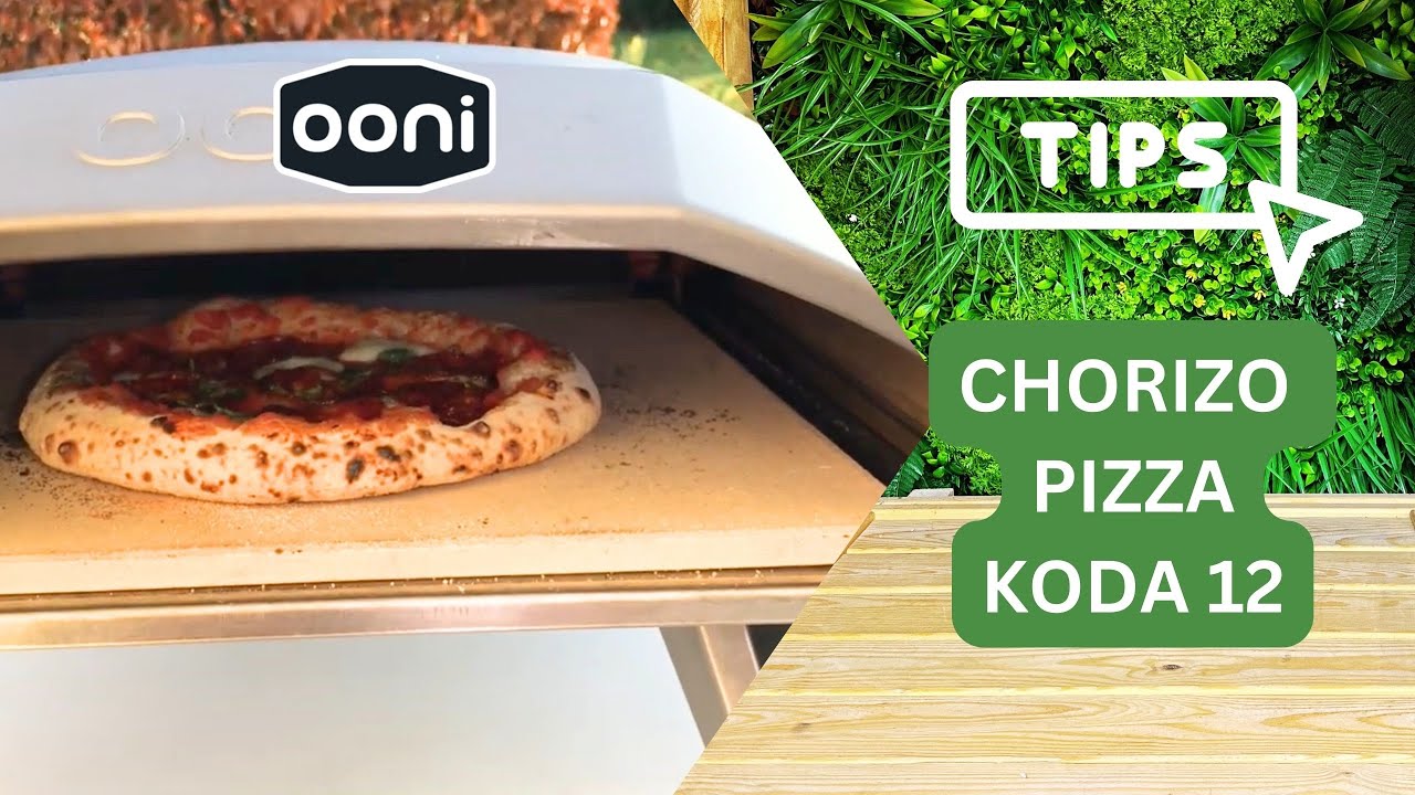 Ooni Koda Cooks a Delicious Chorizo Pizza and with Added Chilli!