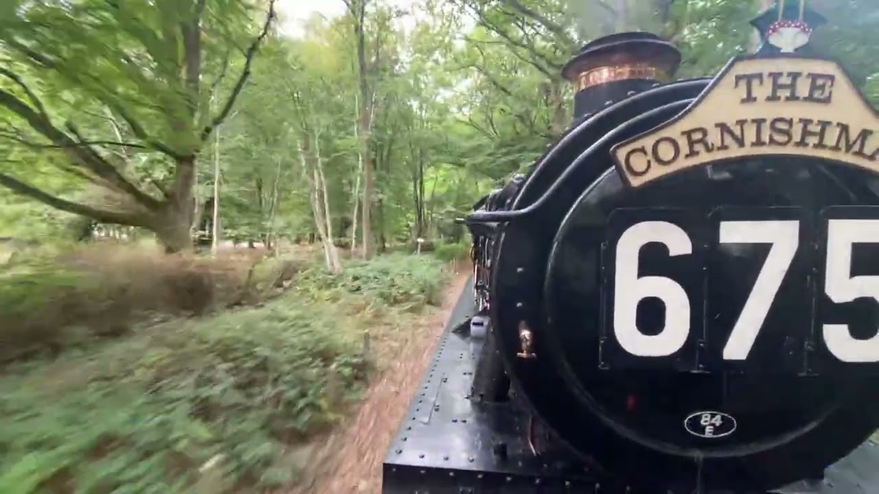 In to the forest with GWR pitchford hall 