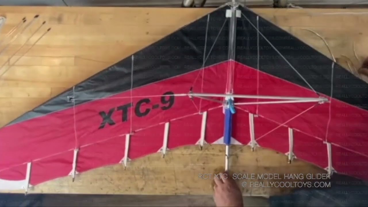 RCT SS 1:4 Scale Model Hang Glider Wing Assembly