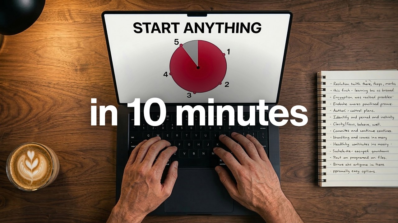 How to Start Anything in 10 minutes!