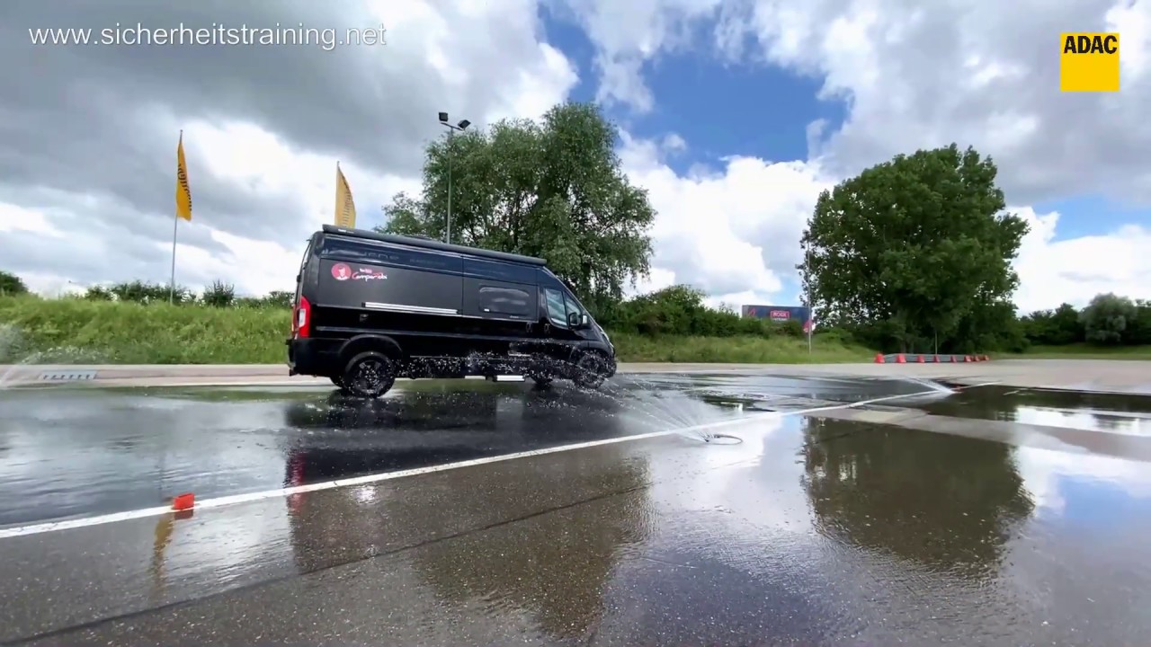 ADAC Fahrsicherheitstraining | Augsburg | Mit Fan4Van & CamperTobi | Teil 1