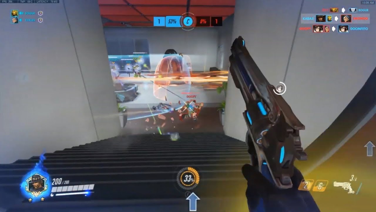 Overwatch Kabaji Switching To Mccree And Teabags Everybody -Sick Aim-