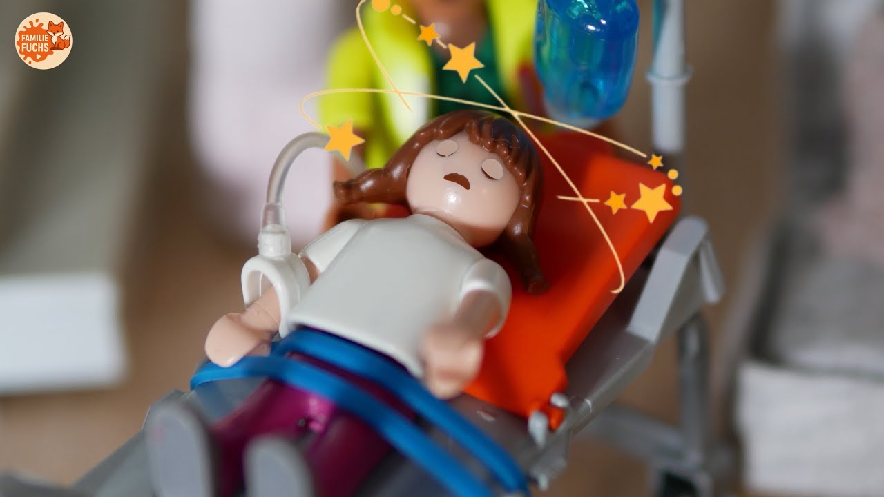 Mila ist schwindelig 😵‍💫//Der Kreislaufzusammenbruch 🚑🥴💫//Playmobil Krankenhaus-Geschichte 🏥
