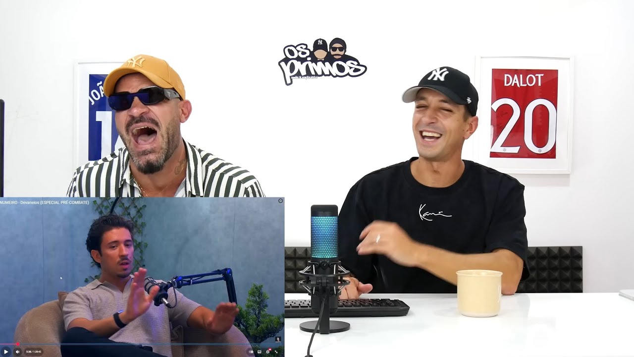 OS PRIMOS REAGEM AO PRÉ-COMBATE DO NUMEIRO