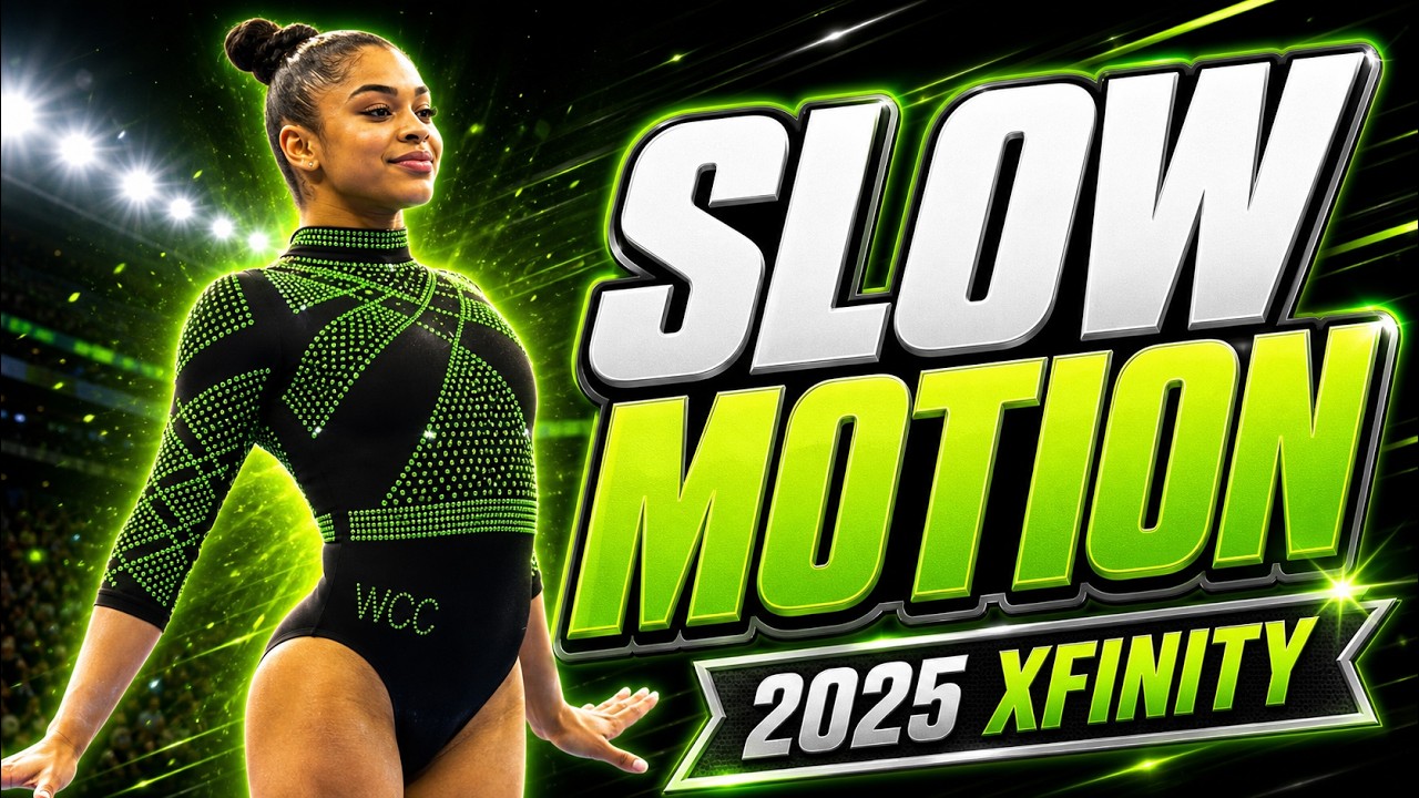 Tiana Sumanasekera Super Slow Motion 2025 Xfinity US Championships Day 2 Vertical Video