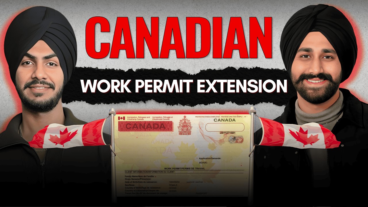 How Amritpal extended his Canadian work permit with French | Tef Canada exam I