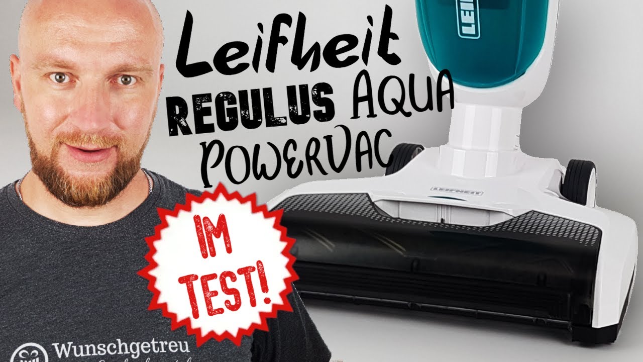 Leifheit Regulus Aqua PowerVac Test ► Wischsauger oder r&ouml;mischer Feldherr? ✅ Wir finden es raus!